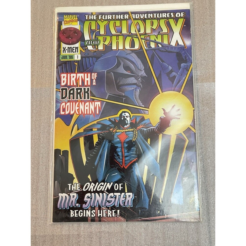Cyclops & Phoenix #1 Direct Edition 1996 Marvel Wraparound Cover Comic